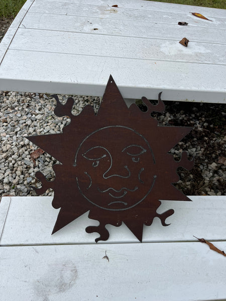 Metal Sun/Garden Decor