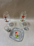 Western Germany Soccer Football Barware Set - 5 Pieces