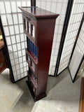 Narrow Cabinet with Photo Albums