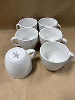 Set Of 6 White Project 62 Coffee Mugs