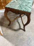 Lightweight Coffee Table with Faux Marble Top