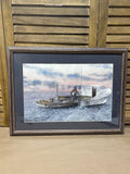 Poquoson, VA Crabbing Boat Print by Larry Bridgman; Signed