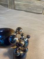 (A) Set Of 4 Footed Silver Plate Egg Cups