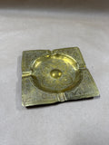 Square Brass Ashtray