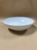 Royal Copenhagen Fluted Blue Rim First Quality Pasta Bowl #577 // 2 Available // PRICED INDIVIDUALLY (C)