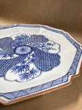 Japanese Blue And White Platter