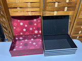 Decorative Holiday Gift Boxes, Set of 2 (D)
