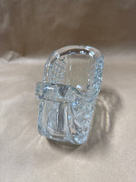 Santa’s Sleighs Glass Candy Dish