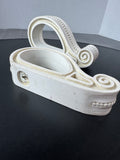Pair of Shabby Chic Decorative Curtain Rod Holders or Wall Brackets