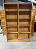 Double Bookcase with Adjustable Shelves***HEAVY ITEM***READ DETAILS ON PICK UP POLICY***