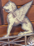 La Barge Tole Griffon Mirror