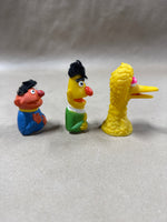 Lot Of 3 Sesame Street Finger Puppets