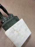 Italian Bronze David Sculpture On Marble Stand