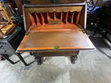 Antique Secretary with Glass Front Hutch***HEAVY ITEM***READ DETAILS ON PICK UP POLICY***