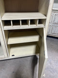 Liberty Furniture Cottage Cove Distressed Weathered Ivory & Maple Two Tone Cabinet***HEAVY ITEM***READ DETAILS ON PICK UP POLICY
