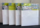 4-Piece 16x20 Sealed Artist’s Loft Level 3 Gallery Wrapped Canvases