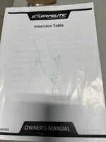 Exerpeutic Inversion Table