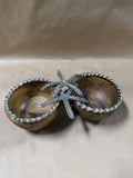 Wood And Aluminum Starfish Candy Dish // By Mudpie