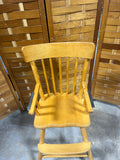Wooden High Chair with Removable Tray