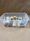 (B) 18 Piece Lot Of Mini Stein Glasses