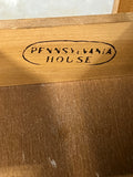 Pennsylvania House Two Drawer Drop Leaf End Table
