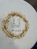 Bennington Pottery Blue Agate Plates #1629 - Set Of 5 (G) // 2 Sets Available // PRICED INDIVIDUALLY