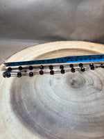 Ruby Red Beaded Choker