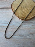 20” Silver Tone Snake Chain Necklace