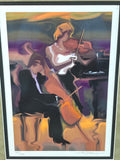 String Trio Seriolithograph Print by Steve Bloom; Signed & Numbered (1281/2250)