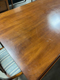 Henkel Harris Drop Leaf Table with (4) Henkel Harris Chairs, and Table Pads