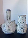 Pair of Villeroy & Boch Punched Metal Candle Luminaries (B)