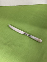 Baird North Co. Knife with Sterling & Mother of Pearl Handle