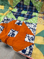 Hodge Podge Patchwork Hand Made Quilt