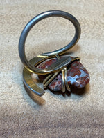 Wrapped Stone Ring - SIZE 6