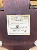 The New Haven Clock Co “Whitney” Banjo Clock