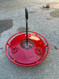 Hummingbird Feeder w/Small Bird Watering Umbrella Hanger