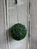 Faux Boxwood Topiary Sphere