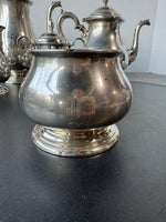 International Sterling 5-Piece Hadley Sterling Silver Tea Set
