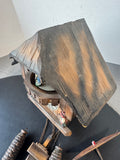 German Vintage Wooden Cuckoo Clock AS IS (READ DESCRIPTION CAREFULLY)