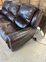 Power Reclining Sofa, AS IS