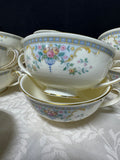 (A) 11-Piece Royal Doulton The Romance Collection 5077 Juliet Cream Soup Bowls