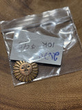 10K Gold Sun Pendant/Charm