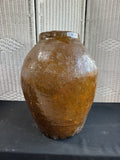 Antique Asian Martaban Heavyweight Water and Storage Jar