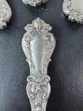 12-Piece Gorham Theodore Starr Henry II Sterling Silver Fork Set