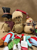 Lot Of Soft Christmas Ornaments