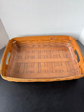 1993 Longaberger Hostess Serving Basket with Plastic Liner