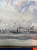 Boston - The Celebrated Clipper Ship by John Stobart; Signed & Numbered (493/750) AS IS