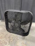 Holmes Black 3-Speed Box Fan (WORKS)