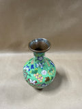 Cloisonne Floral Vase