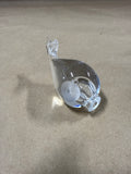 (C) Glass Whale Paper Weight